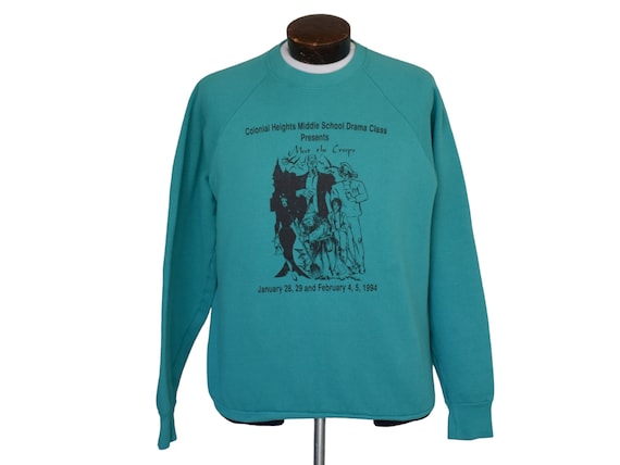 Vintage 90s Meet The Creeps Sweatshirt, 1990s Cre… - image 1