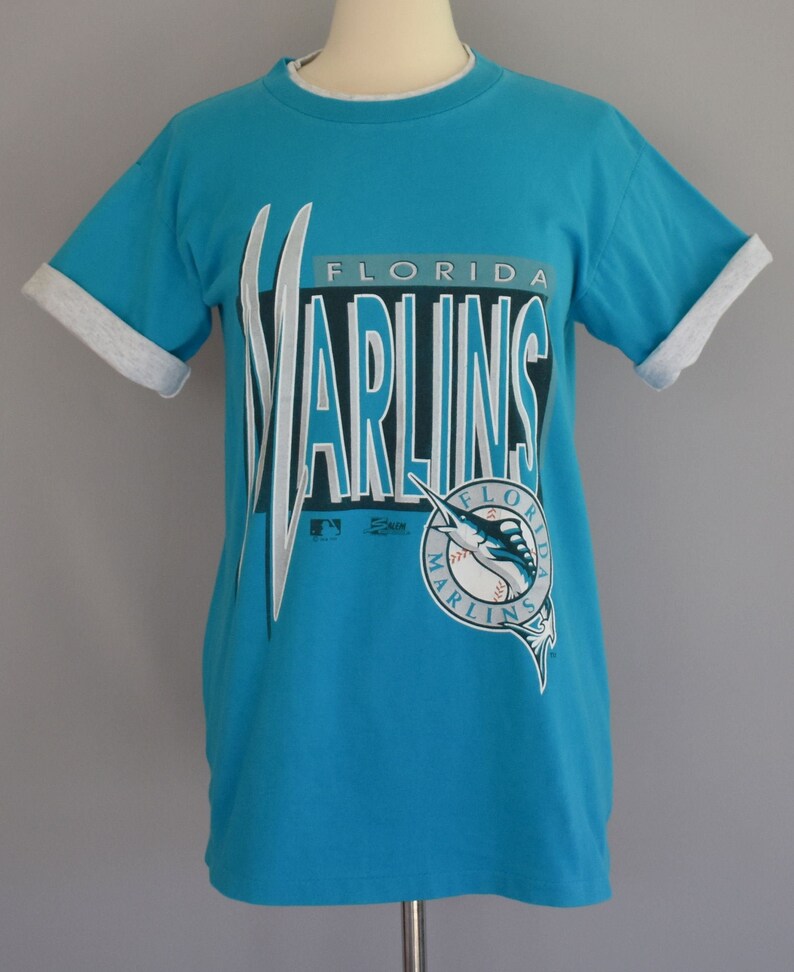 vintage florida marlins t shirt