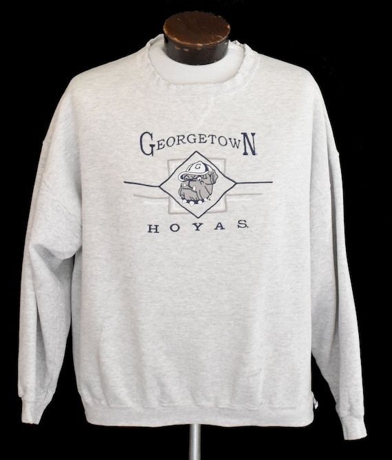 Georgetown University Sweatshirt, Vintage 90s Hoya