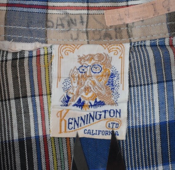 Vintage 70s Kennington Short Sleeve Shirt, 1970s … - image 6