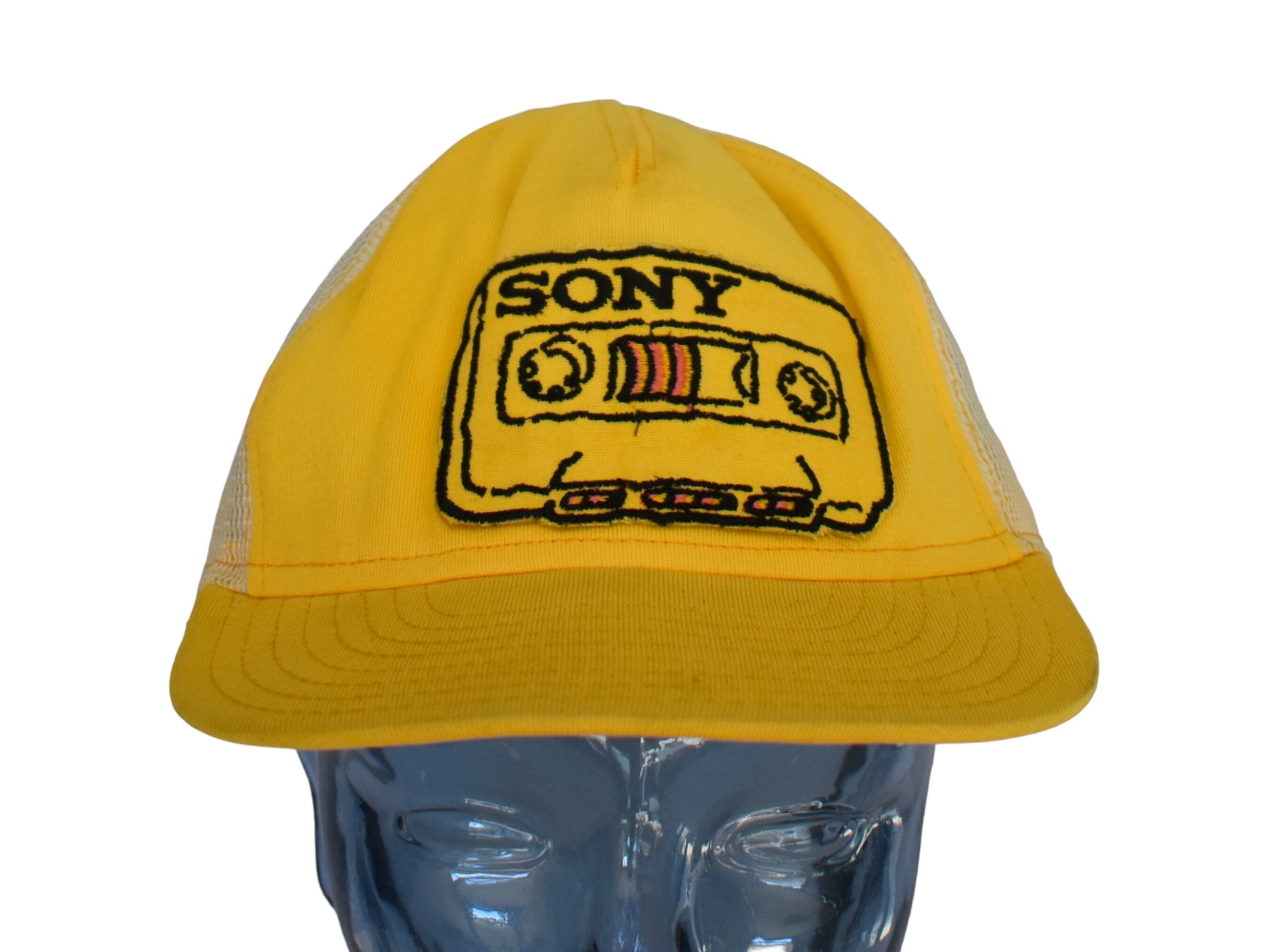 ビンテージ SONY MUSIC studios キャップ ブラック ビンテージ SONY