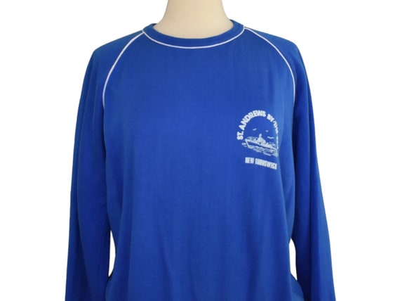 Vintage 80s St. Andrews By-The-Sea Sweatshirt, 19… - image 2