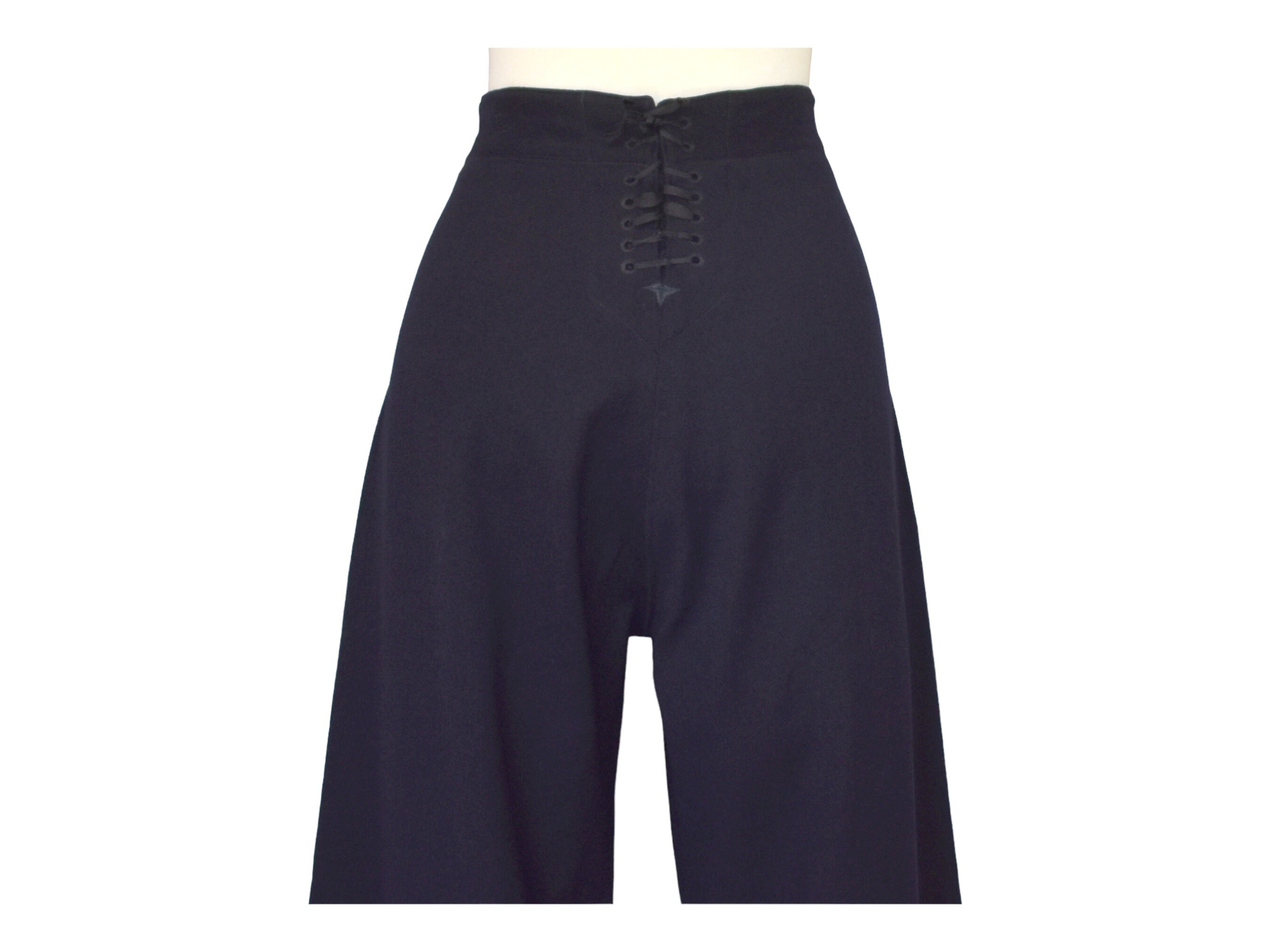 パンツ us.navy 40s 50s Sailor Pants 1940s U.S. Navy Wool Uniform Pants, WWII Naval Button Flap