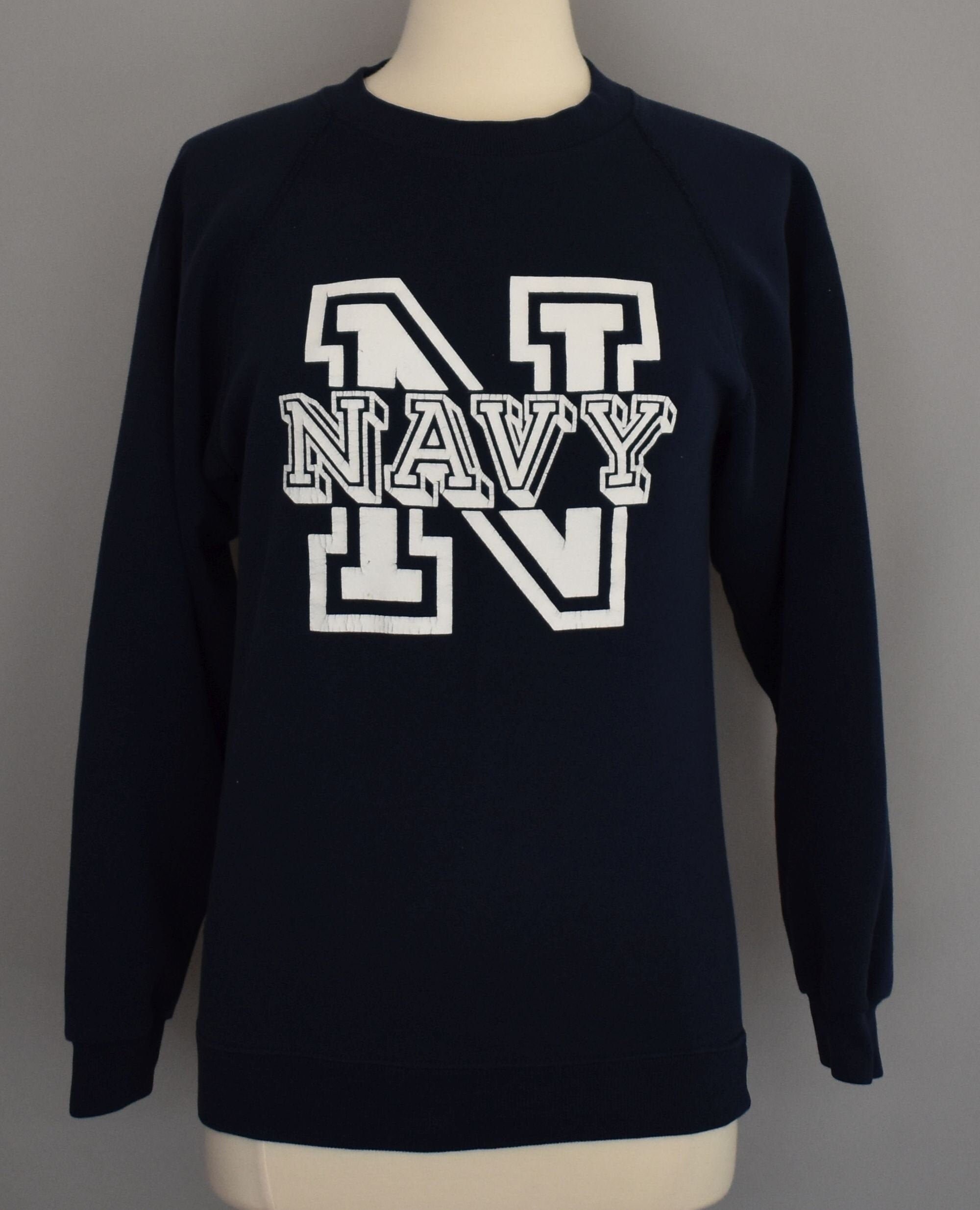 80s US Navy Sweatshirt United States Military Shirt Armed - Etsy