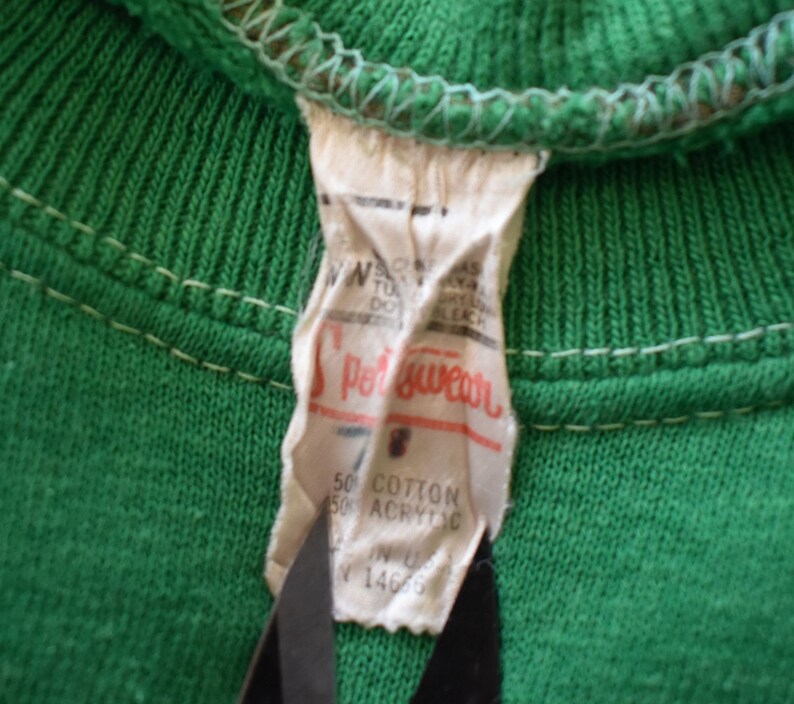 Vintage 70s Star Wars Kids Sweatshirt Size Medium 1970s May The Force Be With You Raglan Jumper