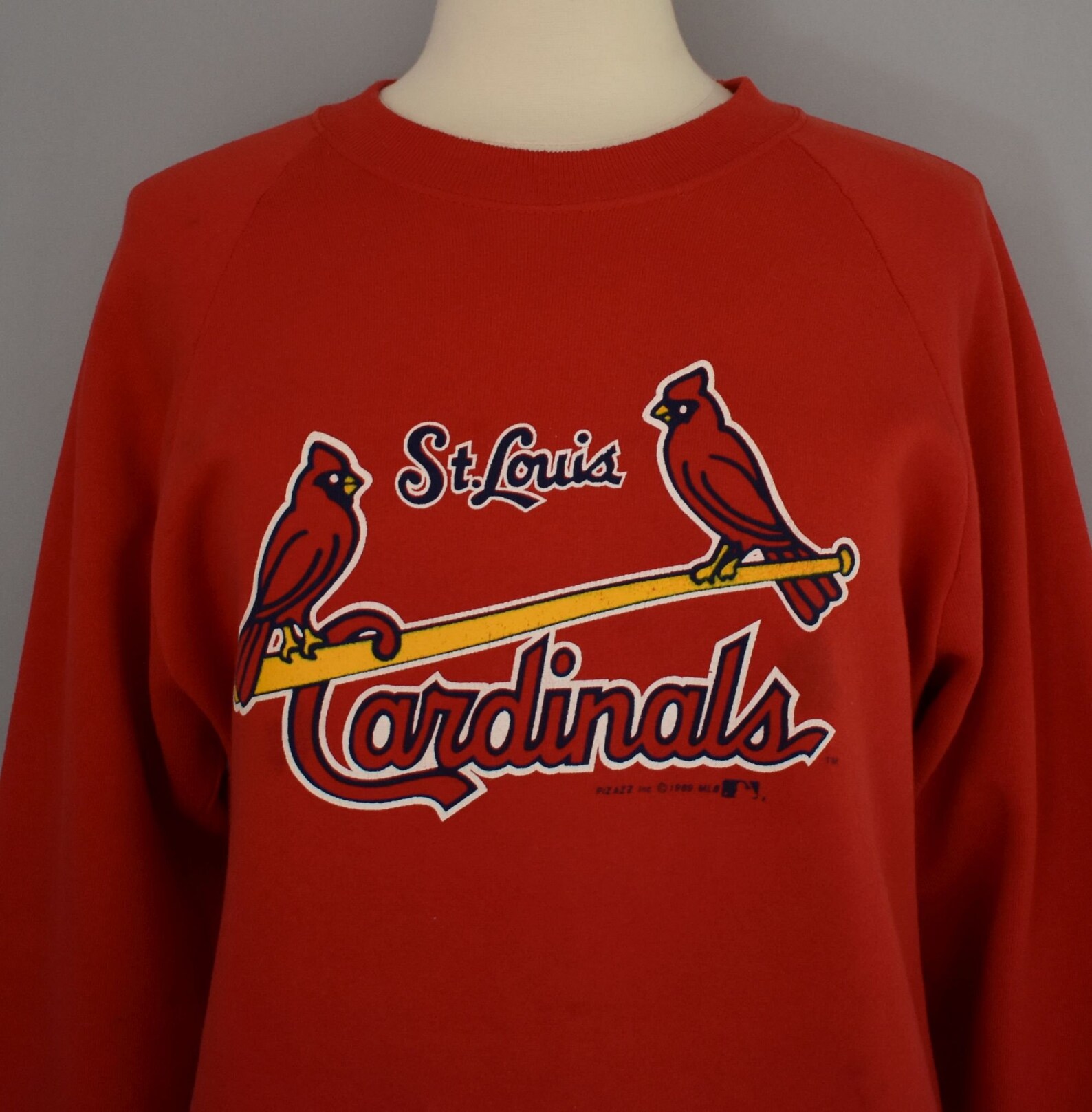 St Louis Cardinals Sweatshirt Vintage 80s Cardinals Raglan | Etsy