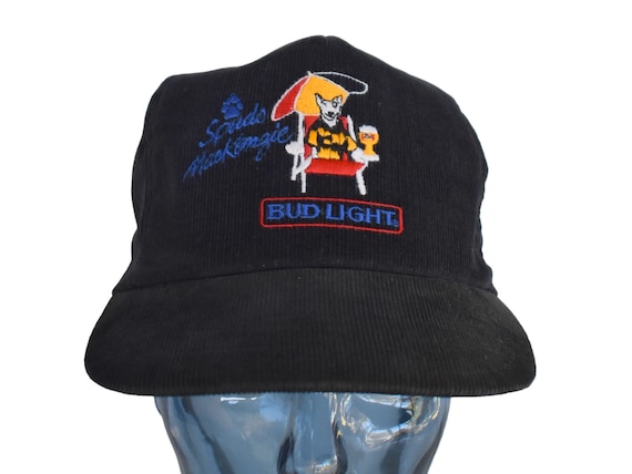 Vintage 90s Spuds Mackenzie Corduroy Hat, 1990s B… - image 1