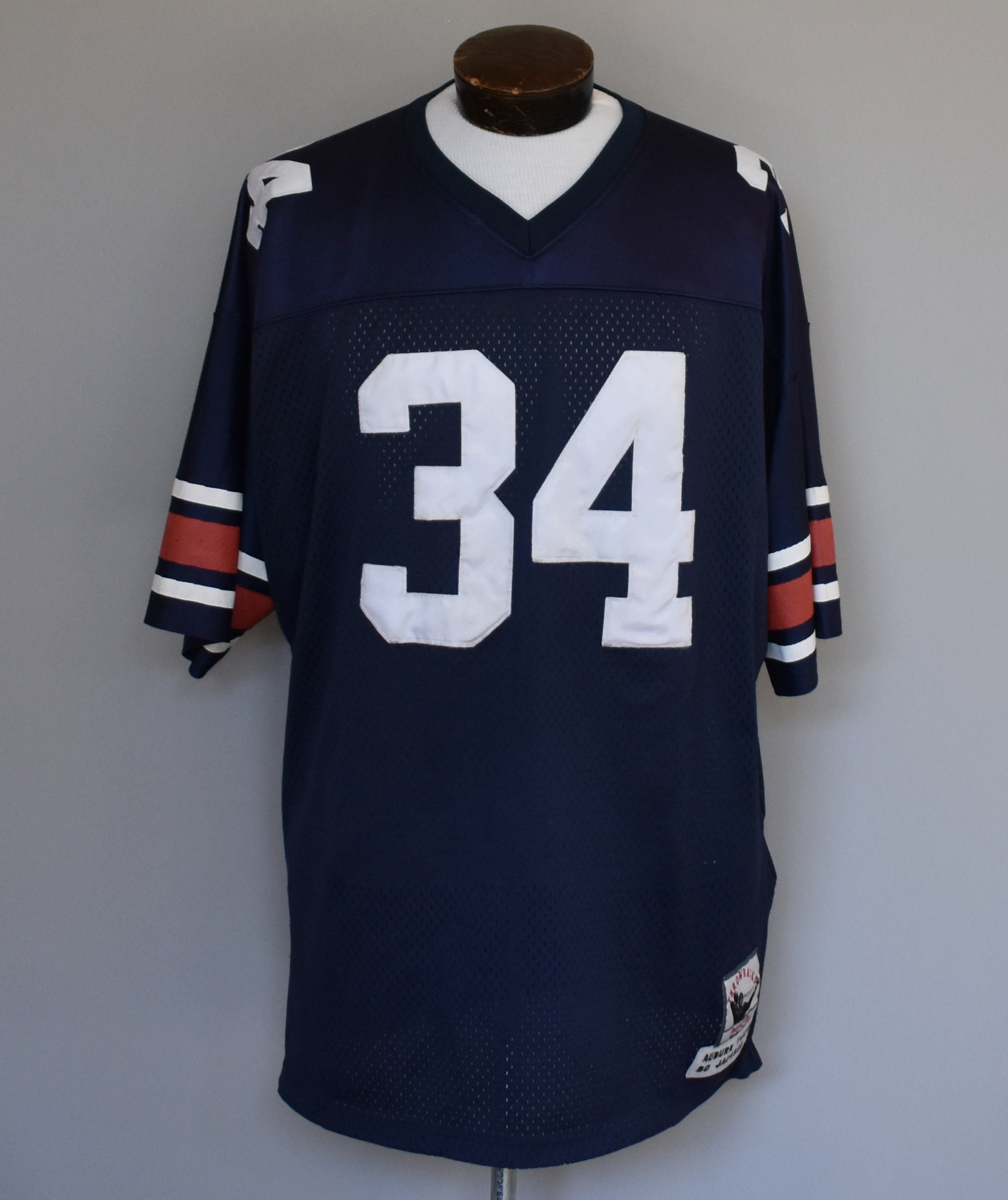 Bo Jackson no. 34 Jersey Vintage Auburn Tigers Jersey NCAA Etsy