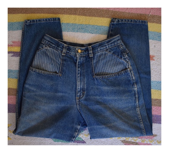 Vintage Zena Jeans 80s Tapered Leg 