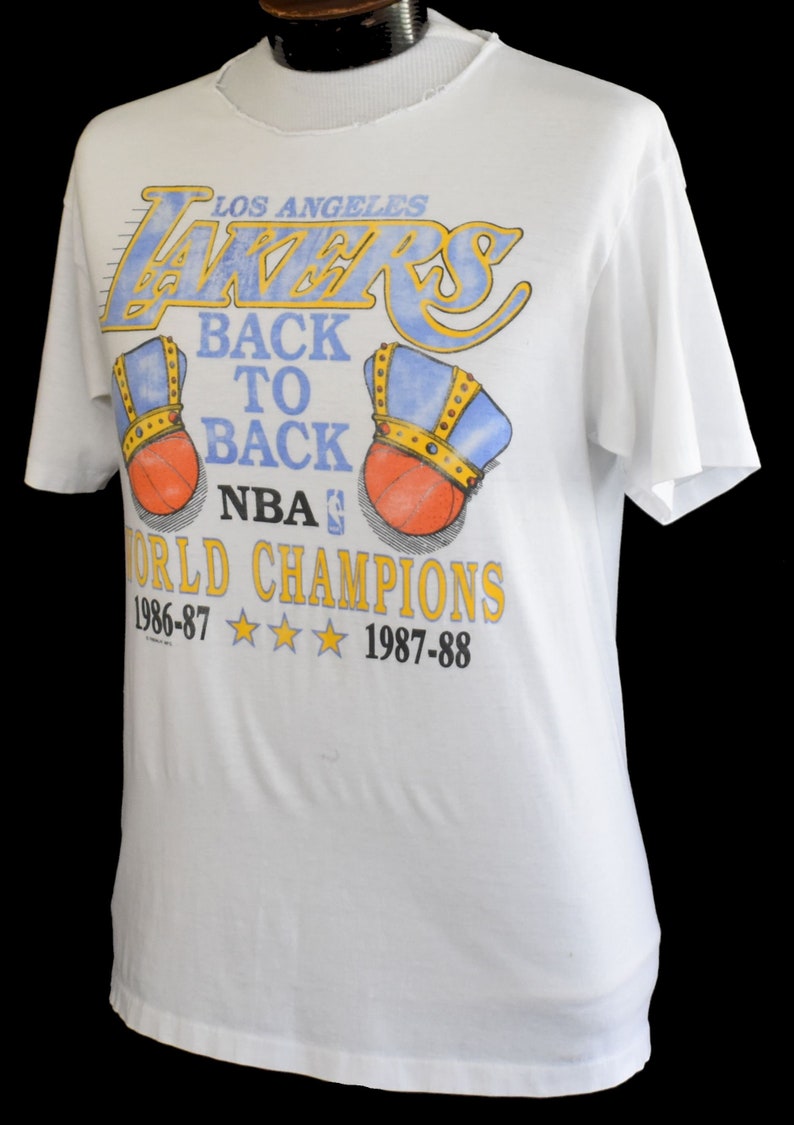 lakers vintage t shirt