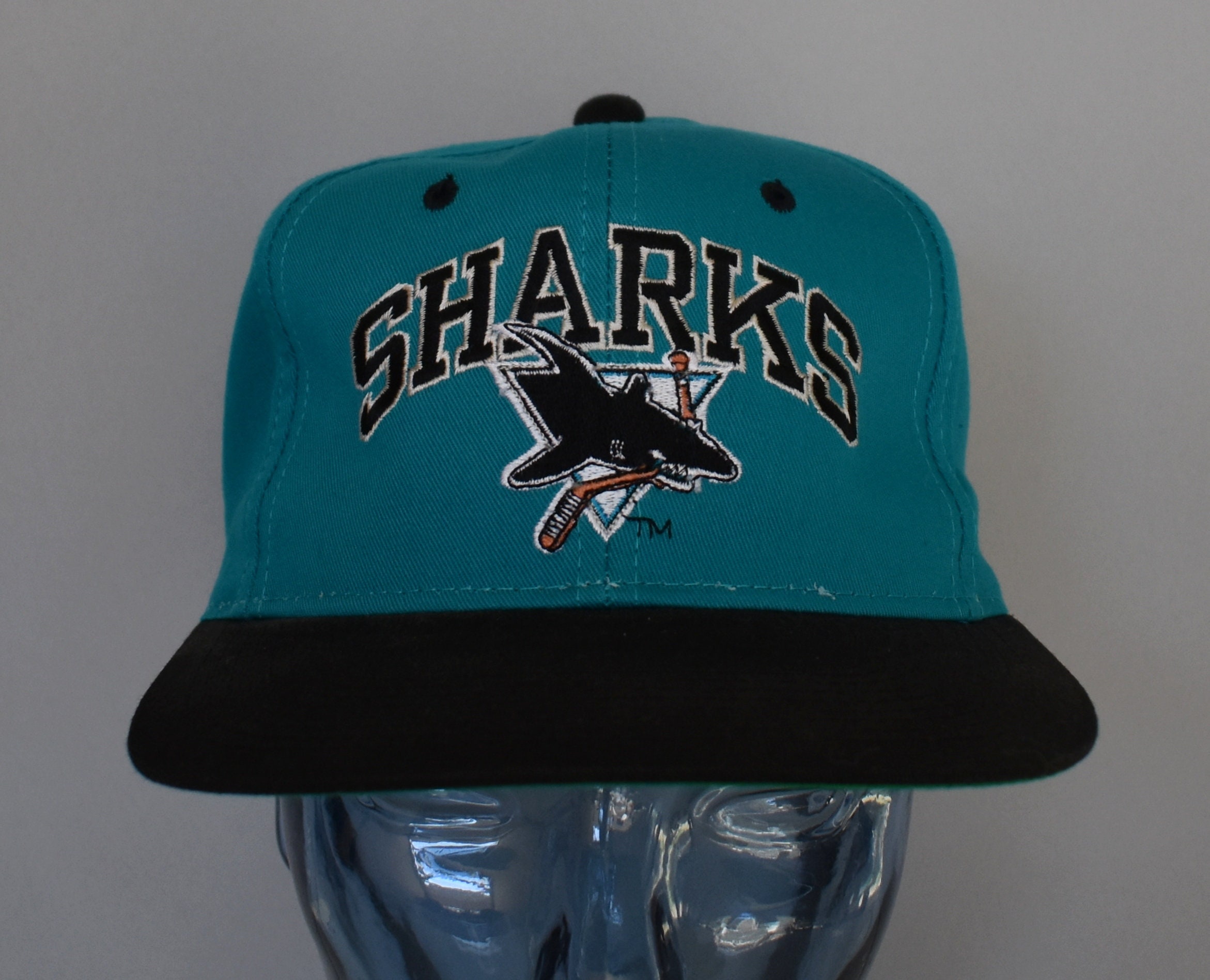 Vintage, throwback sharks hat I found : r/SanJoseSharks