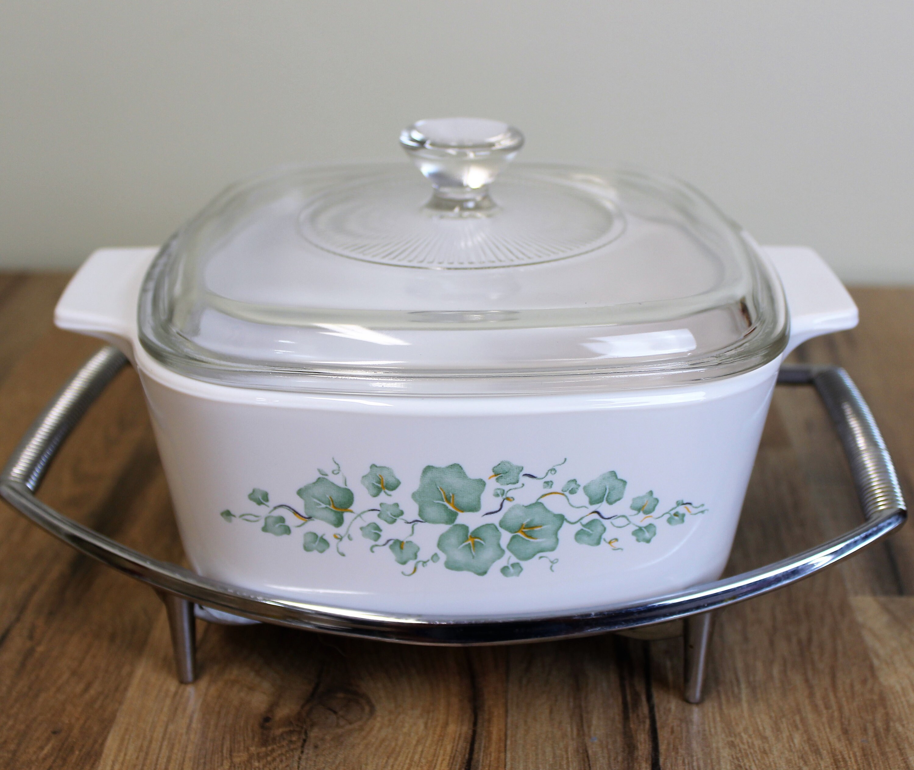 Corning Ware CALLAWAY GREEN IVY 1.5 L / Qt. Casserole Dish Etsy