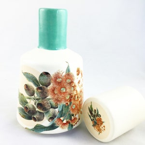 Ceramic Bottle - Handmade Ceramic Jar- Water Pitcher-Ceramics and Pottery-Home Decor-Office Decor