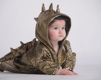 Baby Dinosaur Halloween Outfit Toddler Dino Infant Costume-Purim Family Dino Designer Halloween Costume-Custom Dino Halloween Jumpsuit