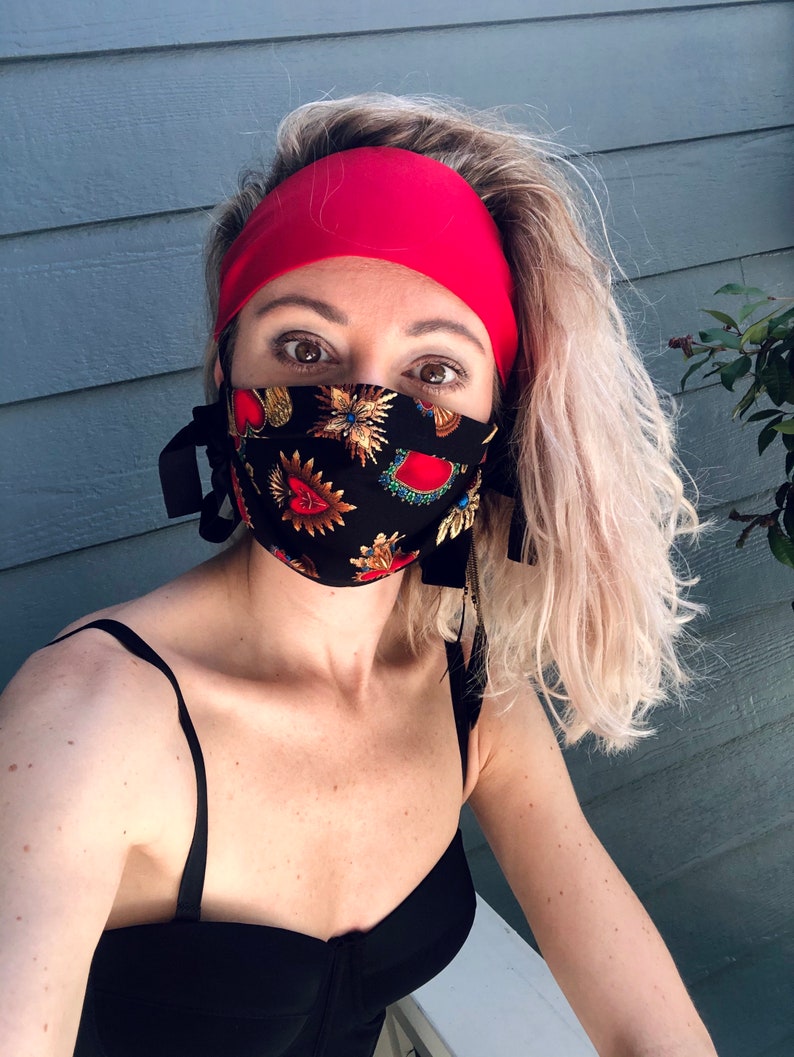 Designer Face Mask for Woman Birthday Gift for Mom Gift for Etsy