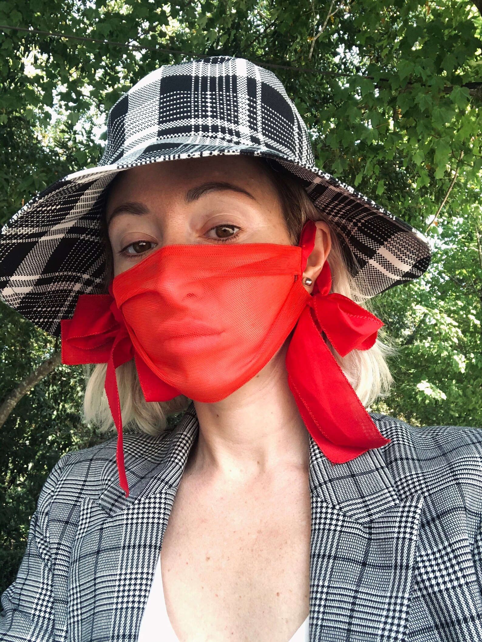 Designer Face Mask See Through Mask Girlfriend Gift Etsy