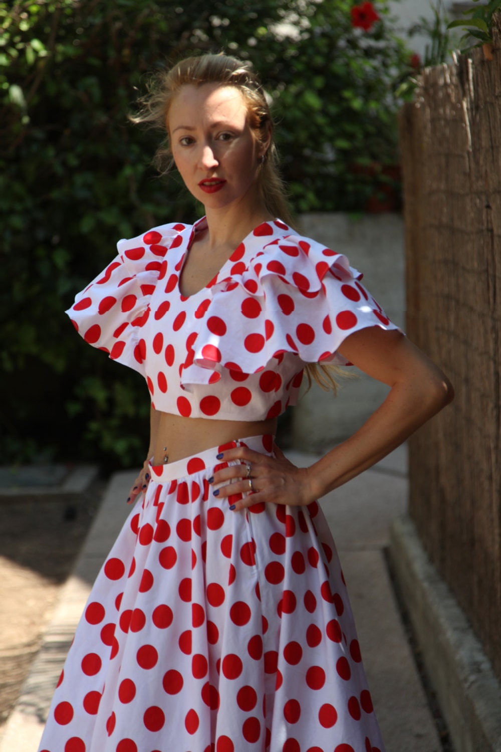 one piece crop top dress