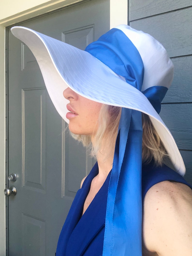 Silk Ribbon Gift for Bride Custom Wedding Hat with Cotton Bridesmaid Gift Esendy Bridal Shower Gift Personalized Gift