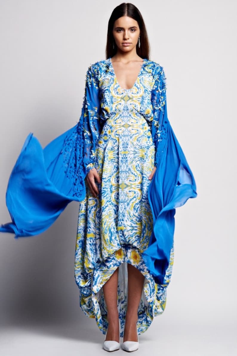 bohemian formal gown