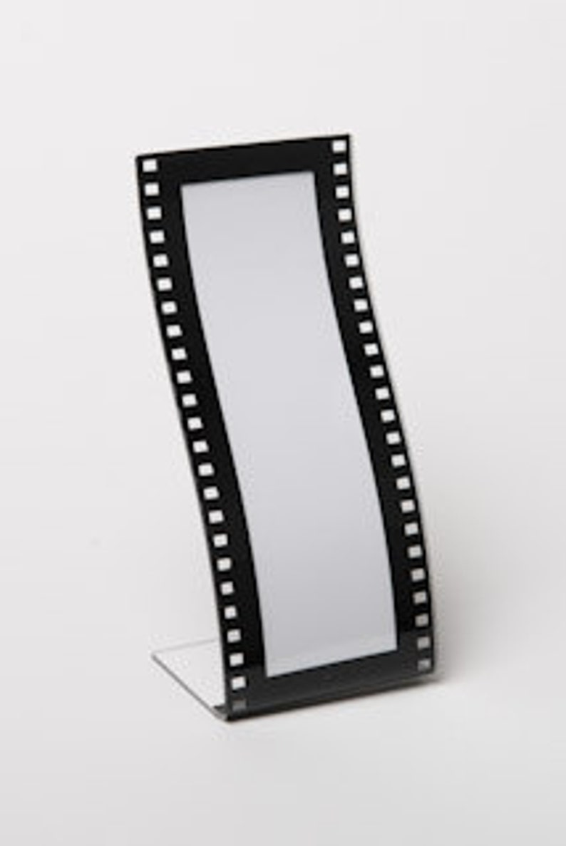 Wavy Film Strip Photo Booth Frame Lot of 200 Acrylic Picture Frames Hollywood frame curvy photo booth frame 2x6