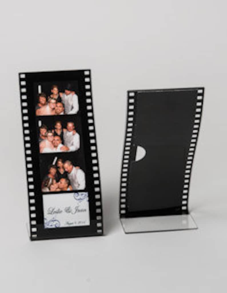 Wavy Film Strip Photo Booth Frame Lot of 200 Acrylic Picture Frames Hollywood frame curvy photo booth frame 2x6