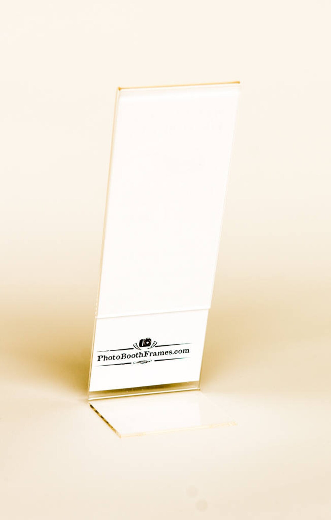 Slanted L style Photo Booth frame 2X6 Acrylic Photo Booth Etsy