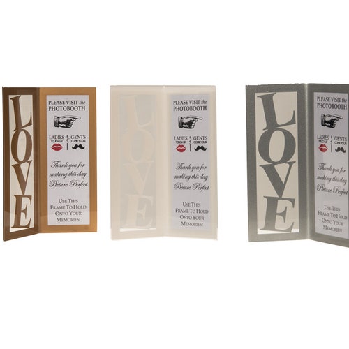 Photo Booth Frame 2x6 LOVE Photo Booth Frame With Photo Etsy