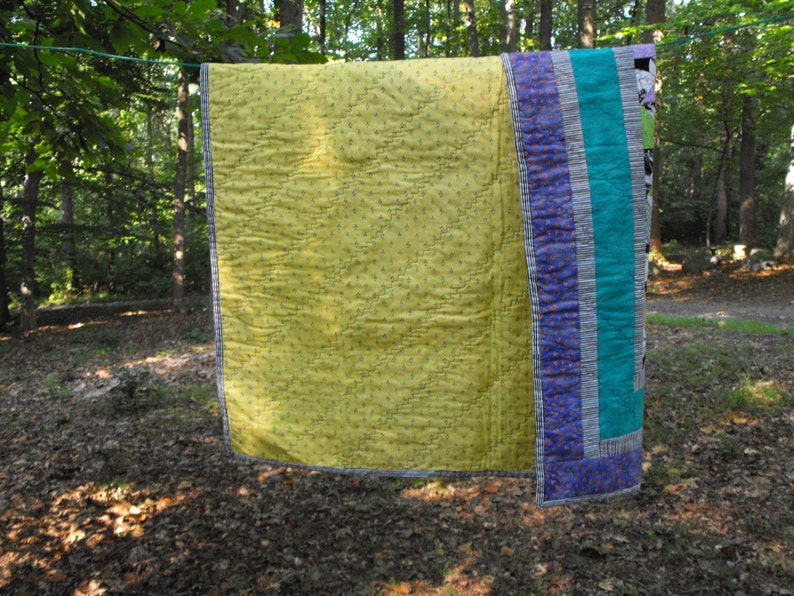 Baby Quilt Small Quilt Wallhanging Art Quilt Gift for Etsy