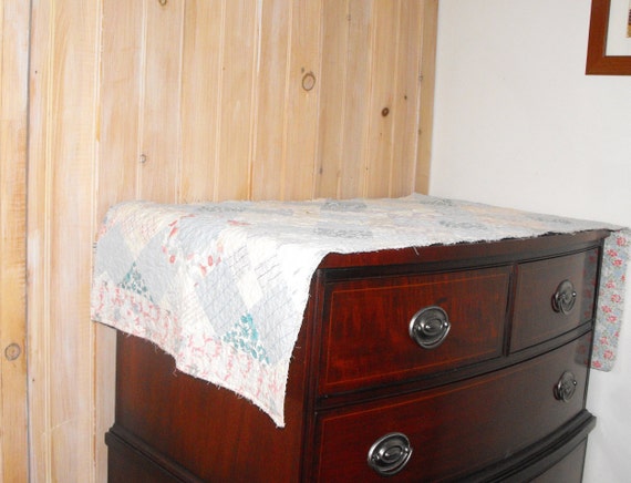 Table Runner Dresser Scarf Wall Hanging Recycled Quilt Etsy