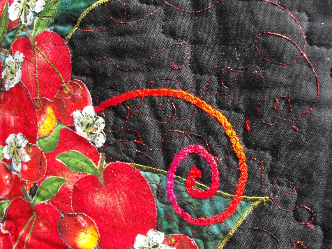 Art Quilt, Hand Made Quilt, Wall Hanging, Contemporary Quilt, Gift for Her, Gift for Him