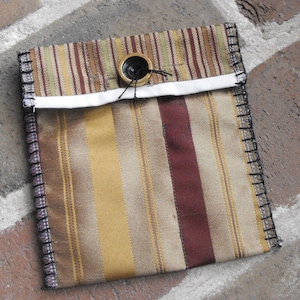 wallet, pencil pouch, small bag, eyeglass case, wristlet, satin purse, stocking stuffer, gift for him, gift for her, satin bag, cosmetic bag