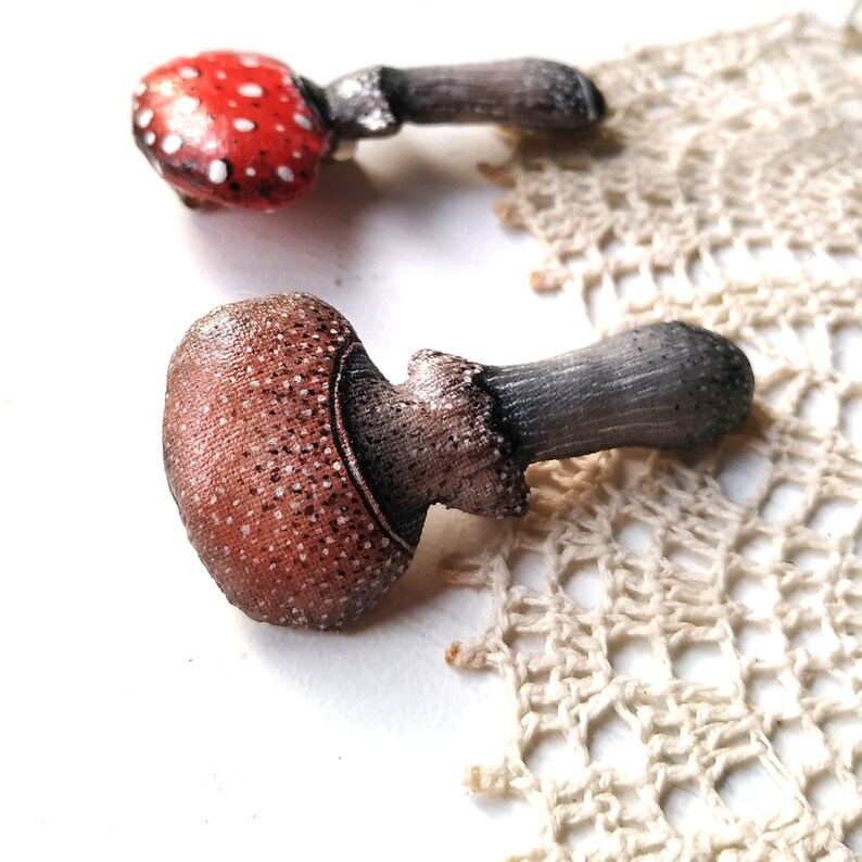 Mushroom pin Etsy
