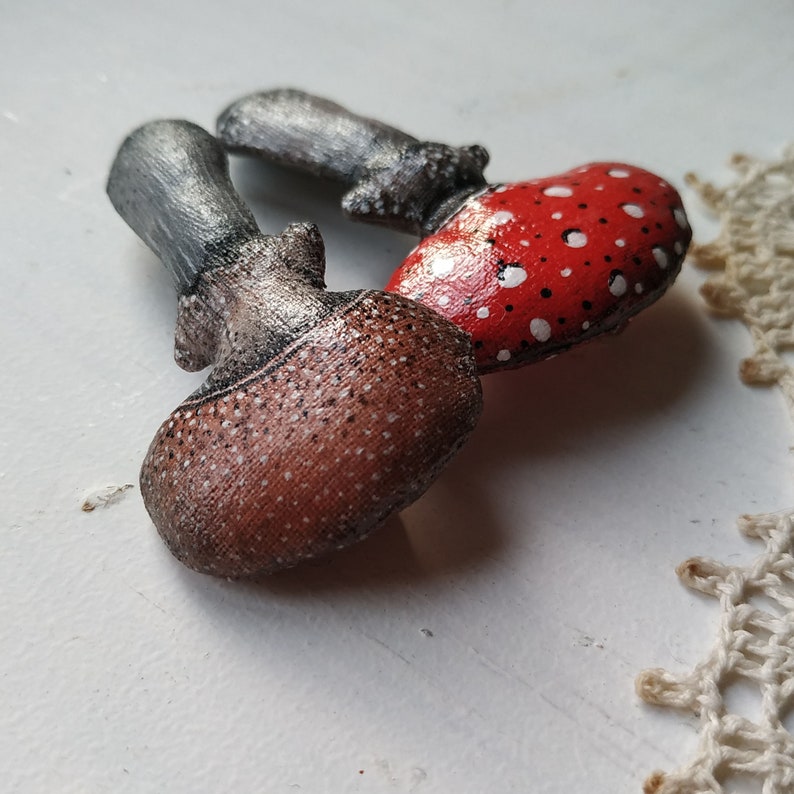 Mushroom pin Etsy