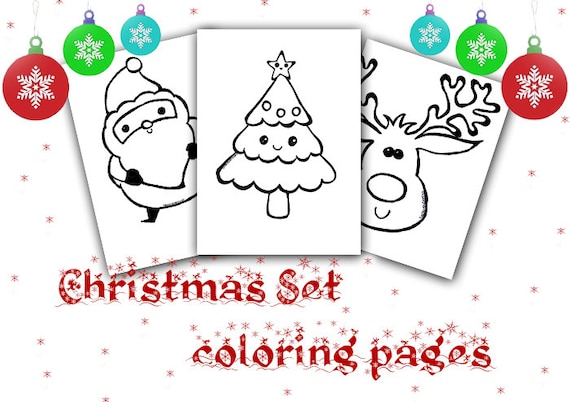 Featured image of post Printable Kawaii Cute Christmas Coloring Pages - Download and print for free.