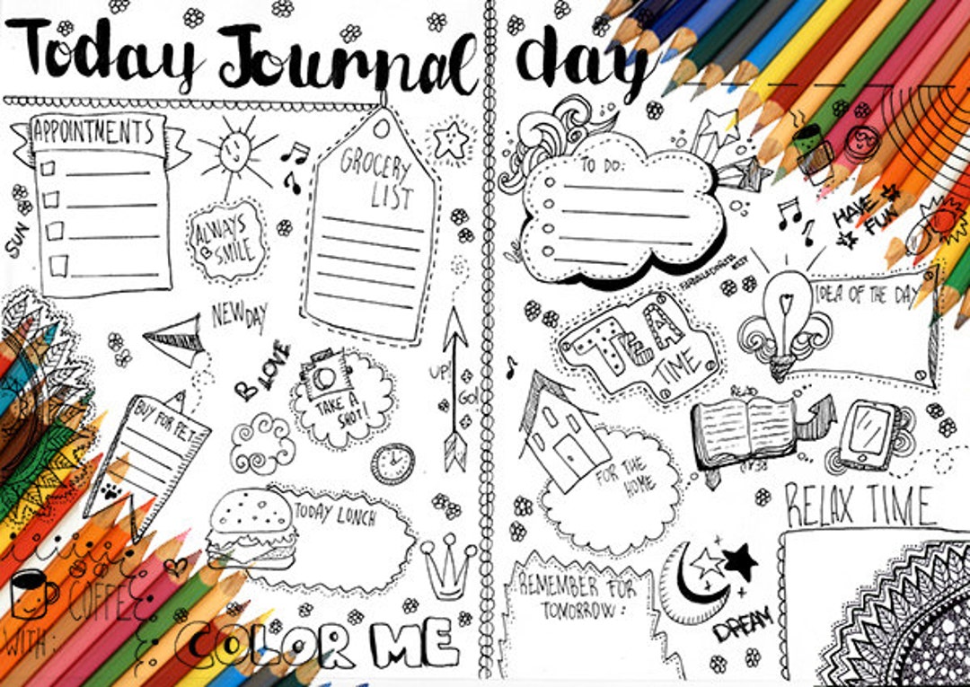 Bullet Journal, Bullet Journal DIY, Bullet Journal Daily, Bullet ...