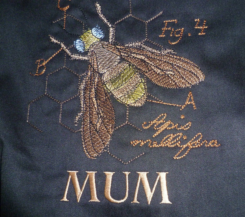 Bee Apron Apiarist gift for a Bee Keeper