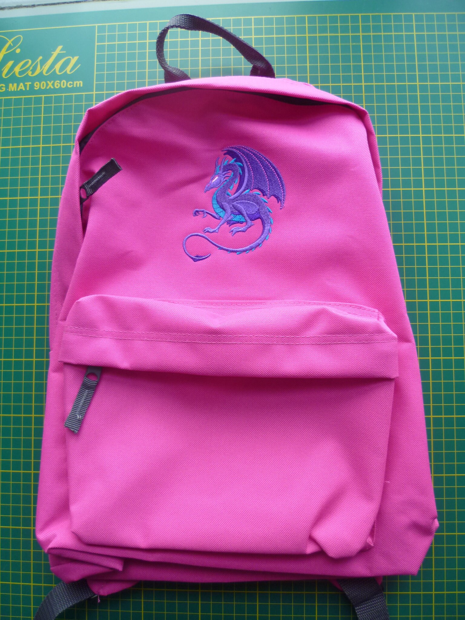 Dragon Bag Dragon Backpack Dragon Rucksack Embroidered Etsy UK
