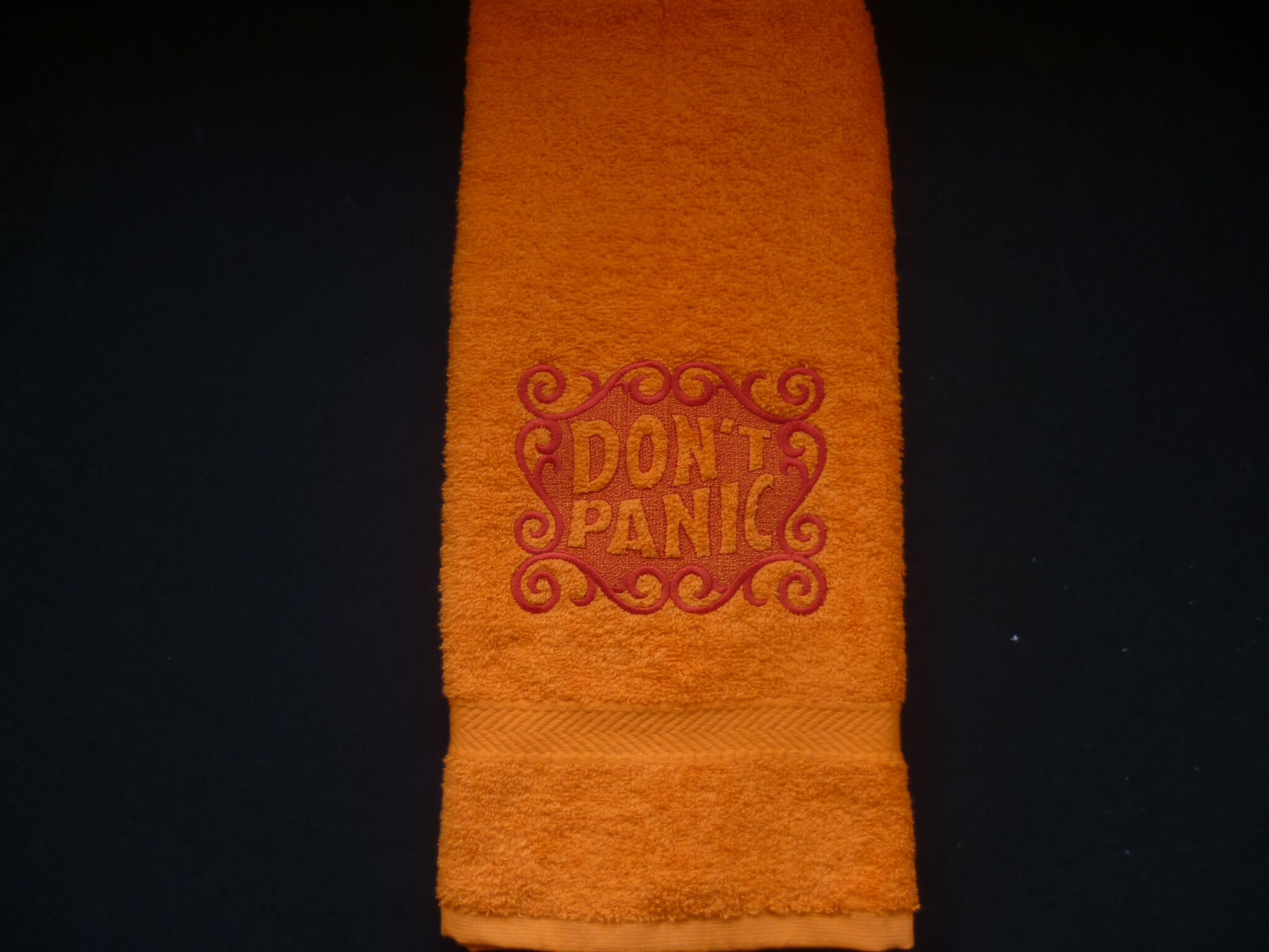 Don't Panic BATH Towel Day Luxury BATH Towel Don't Etsy