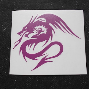 Dragon Sticker, Dragon Car sticker, dragon decal, dragon laptop sticker, Car Graphic.