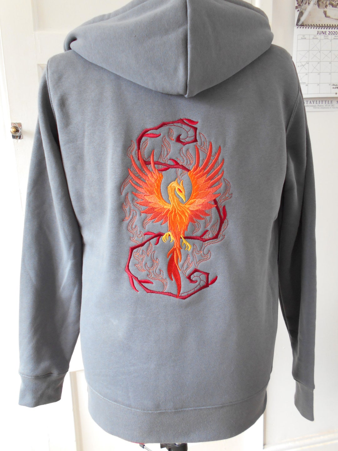 Phoenix Zip up Hoodie, PREMIUM Phoenix Zoodie, Phoenix