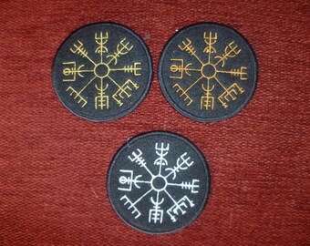 LEGEEON Olive Drab Vegvisir Viking Compass OD Green Norse Rune Morale Tactical Hook&Loop Patch LEGEEON Olive Drab Vegvisir Viking Compass OD Green Norse Rune Morale Tactical Hook&Loop Patch