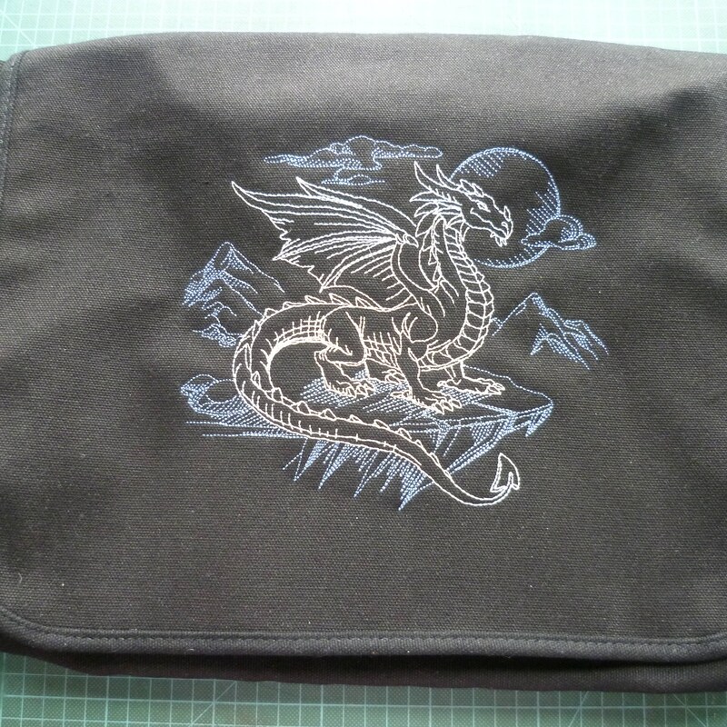 Dragon Nymph Rounded Shoulder Bag main image 1
