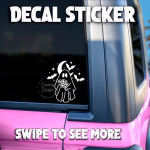 Ghost sticker sticker - spooky babe sticker - vinyl sticker sticker - auto sticker sticker - raam sticker - sticker - vinyl sticker - auto sticker