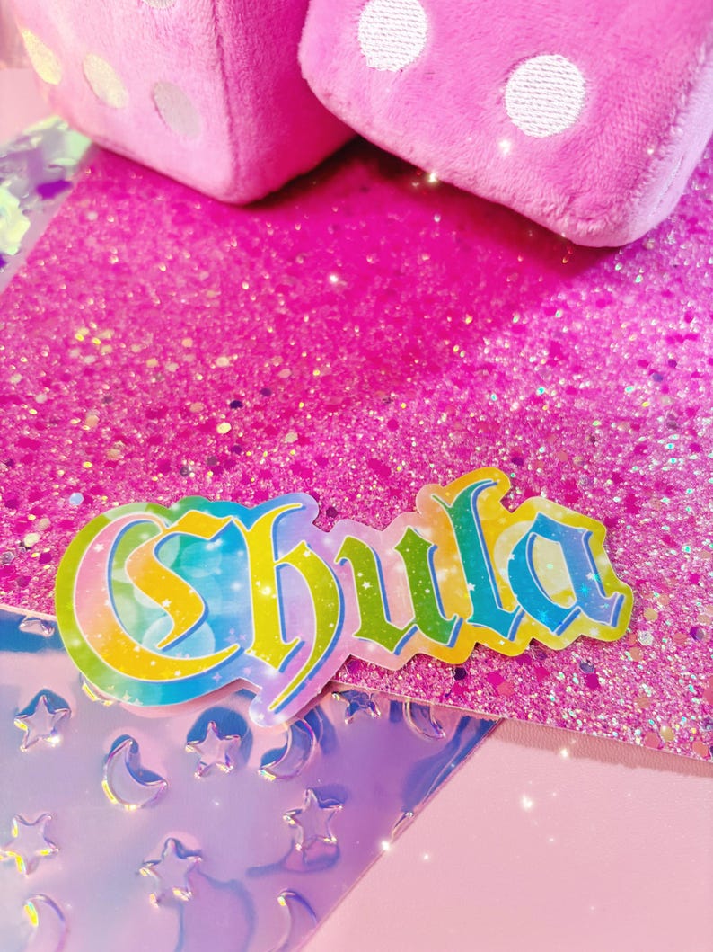 Chula Holographic Sticker - Etsy