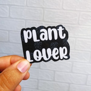 Autocollants plantes - autocollants - autocollants imperméables - autocollants amateurs de plantes - autocollant bouteille d'eau - autocollant ordinateur portable - autocollant succulente