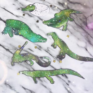 Krokodil Aufkleber - Wasserflasche Aufkleber - Wasserflasche Aufkleber - Wasserflasche Aufkleber - Krokodil Aufkleber - Aufkleber - Wasserflasche