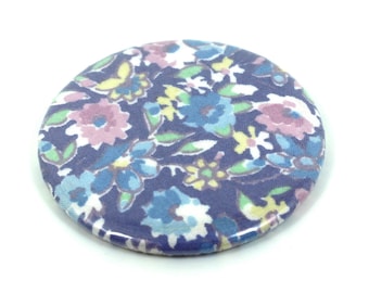Floral Pocket Mirror, Handbag Mirror