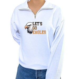 Custom Game Day-sweater met kwartrits, aangepaste voetbalcoachtrui, voetbalsweater, gepersonaliseerde voetbalmoeder met kwartrits
