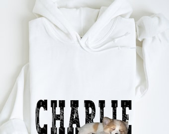 Custom Dog Hoodie, Dog Mom Tshirt, Personalized Pet Shirt, Pet Lover Sweatshirt, Custom Photo Crewneck, Dog Mom Sweatshirt, Dog Mom Hoodie
