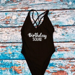 Birthday queen swimsuit shop